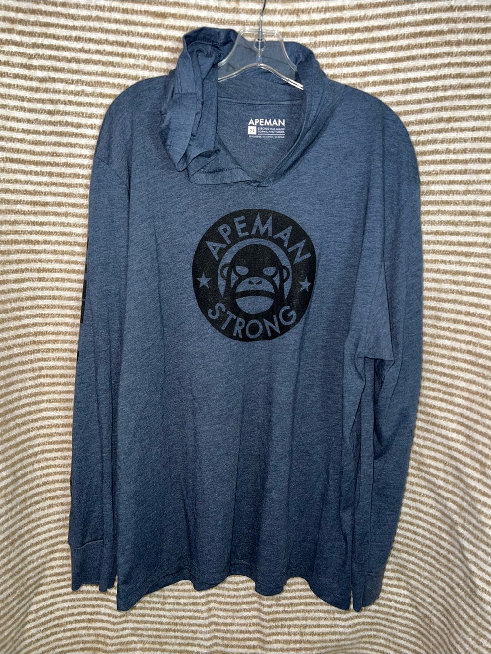 Apeman Strong Men’s Training Hoodie, size XL